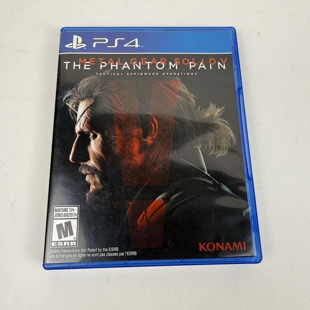Metal Gear Solid V: The Phantom‎ Pain (Sony PlayStation 4, 2015) Tested Working - Picture 3 of 4